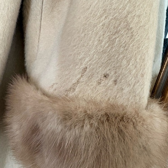 Vintage 1960’s Wool/Cashmere/Mink~Dress Coat - Picture 8 of 8